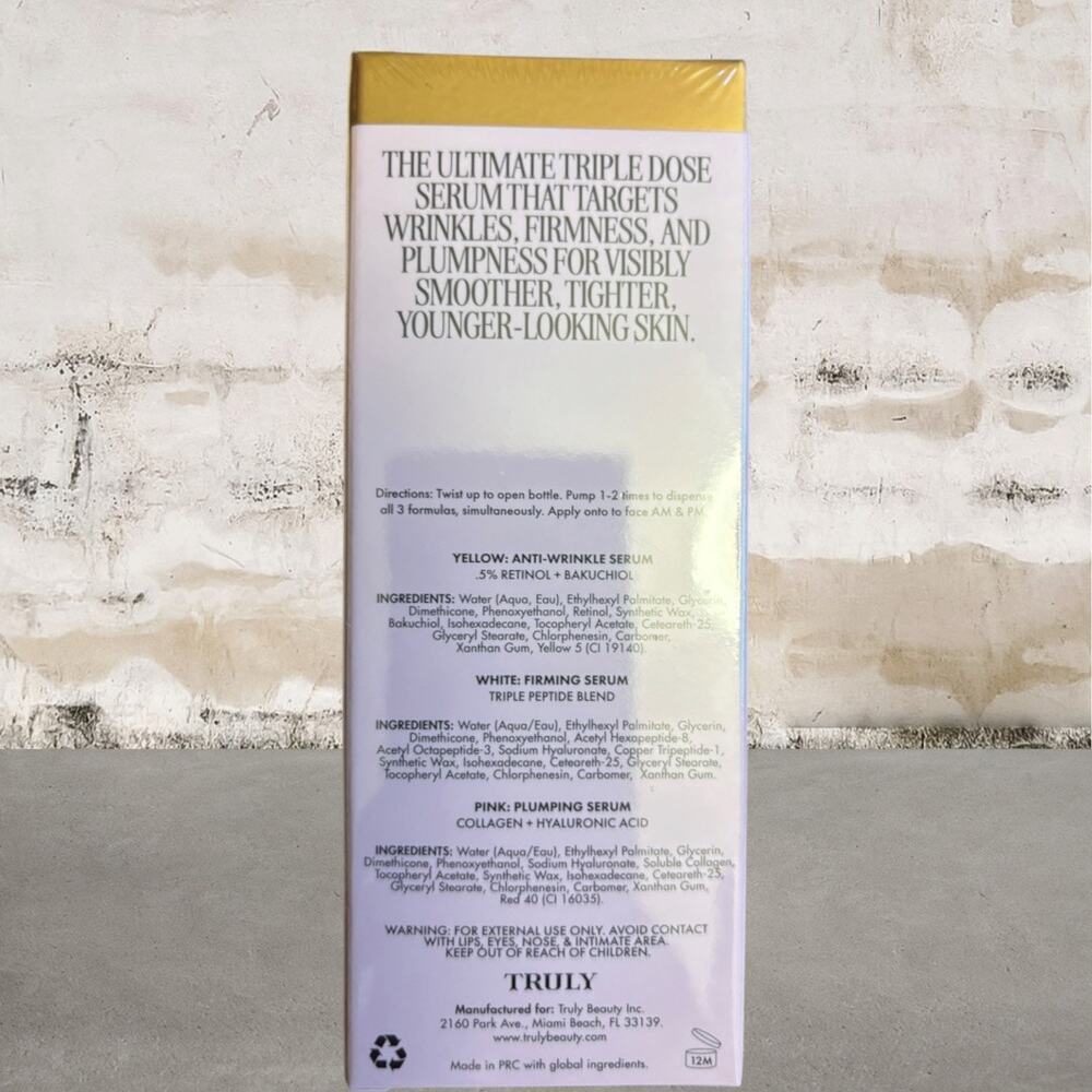 Truly Cloud Complex Triple Dose Face Serum NIB - Picture 4 of 5